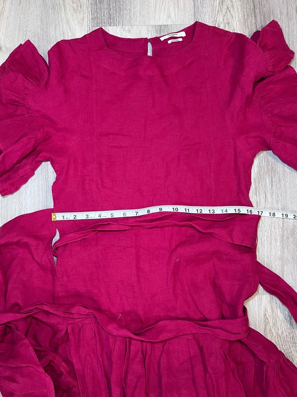 Isabel Marant Etoile Delicia Chic Linen Drees Size 34 - Picture 11 of 15